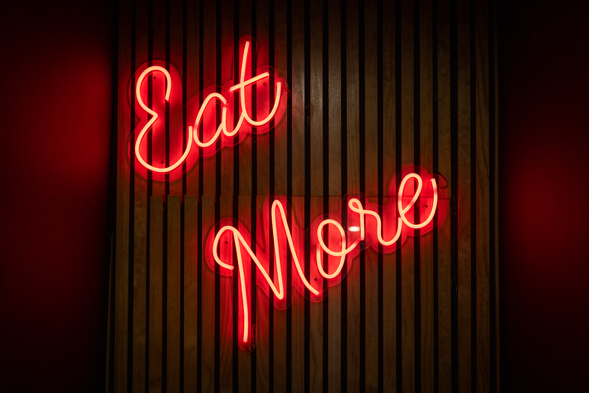 Eat More Neon Sign